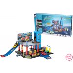 Wiky Vehicles Garáž s výtahem a čerpací stanicí 57x35x33 cm - český obal – Sleviste.cz