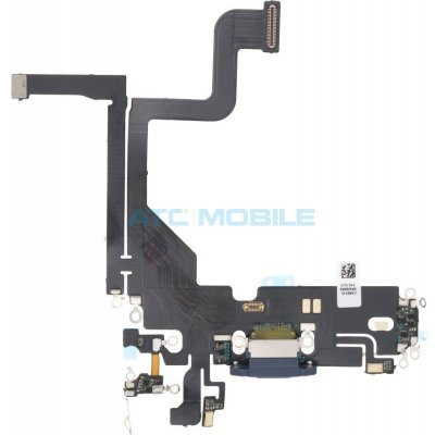 iPhone 13 Pro flex nabíjecího konektoru modrý (OEM) – Zboží Živě
