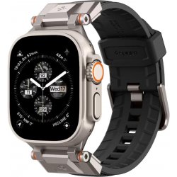 Řemínek k chytrým hodinkám Spigen Dura Pro Armor Band Black Apple Watch AMP06065