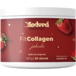 Medveď natural FIT Collagen jahoda 180 g – Hledejceny.cz