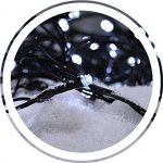 Solight LED vánoční řetěz 300 LED 30m přívod 5m IP44 bílá 1V04-W – Hledejceny.cz