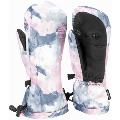 Meatfly dětské rukavice Slayer Clouds Pink – Sleviste.cz