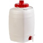 ICS DEMETRA Barel na vodu 15 l, s ventilem, stohovatelný – HobbyKompas.cz