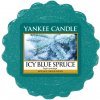 Vonný vosk Yankee Candle vonný vosk Icy Blue Spruce Lesklý modrý smrk 22 g