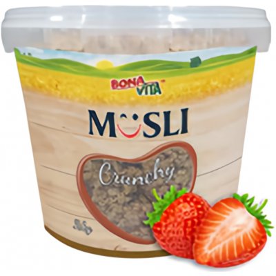 Bonavita Müsli Crunchy zapékané s jahodami 2 kg