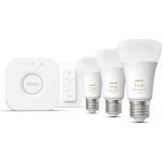 Philips Hue White Ambiance 8W 1100 E27 Promo starter kit – Hledejceny.cz