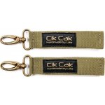 Cik Cak úchyty mosazná karabina Vojenská zelená – Sleviste.cz