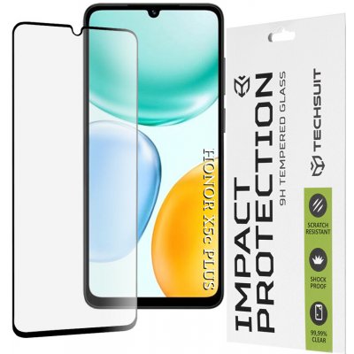Techsuit ochranné sklo 111D pro Honor X5c Plus černé 166011 – Zboží Živě