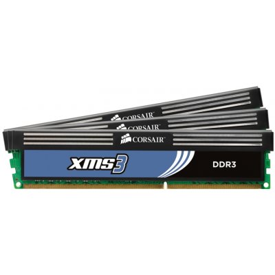Corsair XMS3 DDR3 6GB (3x2GB) CMX6GX3M3A1600C9 – Hledejceny.cz