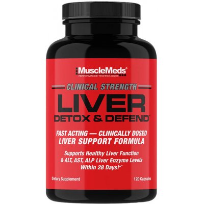 MuscleMeds Liver Detox And Defend 120 Kapslí – Hledejceny.cz
