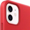 Pouzdro a kryt na mobilní telefon Apple iPhone 12 mini Leather Case with MagSafe (PRODUCT)RED MHK73ZM/A