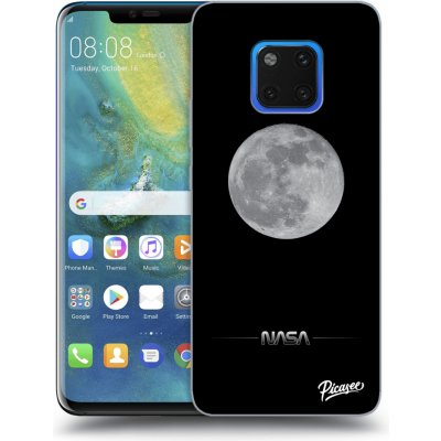 Pouzdro Picasee silikonové Huawei Mate 20 Pro - Moon Minimal čiré – Zboží Mobilmania