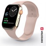 SWISSTEN ŘEMÍNEK PRO APPLE WATCH SILIKONOVÝ 42/44/45 mm PÍSKOVĚ RŮŽOVÝ 46000115 – Hledejceny.cz