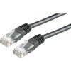 síťový kabel Roline 21.15.0545 UTP patch, kat. 5e, 2m, černý