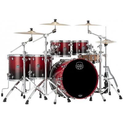Mapex SR628XRQ Saturn Maple-Walnut Scarlet Fade – Sleviste.cz