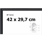 BFHM Plastový rám 42x29,7cm A3 černý – Sleviste.cz