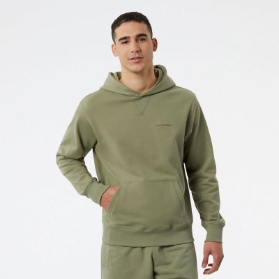 NEW BALANCE NB ATHLETICS NATURE STATE HOODIE NBMT23565OLF Zelená – Hledejceny.cz