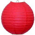 Lampion červený 25cm – Zboží Dáma