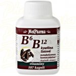 MedPharma B6 B12+kyselina listová 107 kapslí – Hledejceny.cz