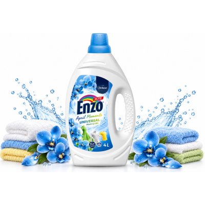 Deluxe Enzo gel 6v1 Elite Universal April Moments prací gel 4 l 100 PD – Hledejceny.cz