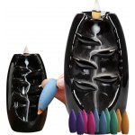 Verk 27420 Keramická aroma lampa kouřový vodopád černá – Sleviste.cz