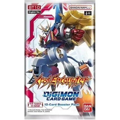 Digimon Card Game XROS Encounter BT10 Booster Bandai – Zboží Mobilmania