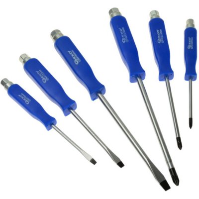 Geko Sada úderových šroubováků 6ks CRV G30586 – Zboží Dáma