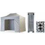 TENTino BIG HEXAGON 3x4,5 m 5A ŠEDÁ – Zboží Mobilmania