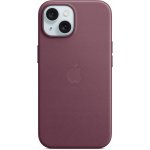 Apple z tkaniny FineWoven s MagSafe na iPhone 15, morušově rudá MT3E3ZM/A – Zboží Živě