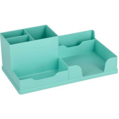 Organizér stolní - pastelově zelený – Zboží Mobilmania