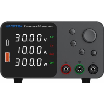 LABORATORNÍ NAPÁJECÍ ZDROJ WANPTEK TPS3010 30V 10A – Hledejceny.cz