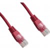 síťový kabel Datacom 1522 CAT5E, UTP, 2m, červený