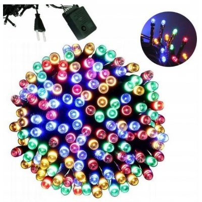 GORDON Vánoční Svítidla 100x LED Venkovní 20M s ovladačem vícebarevné – Sleviste.cz