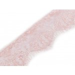 Francouzská krajka šíře 90 mm Varianta: pudrová, Balení: 3 m – Zboží Dáma