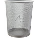 Concorde Koš odpadkový, kovový, 13 l, stříbrný – Sleviste.cz