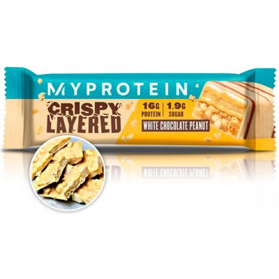 MyProtein Crispy Layered Bar 58 g – Zboží Dáma