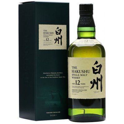 Suntory The Hakushu 12y 43% 0,7 l (holá láhev) – Hledejceny.cz