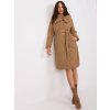 Dámský kabát Basic nm-kr-tr8312.96p camel