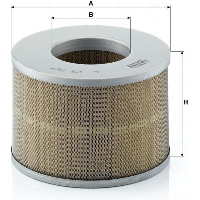 MANN-FILTER Vzduchový filtr MANN C22267 (MF C22267) – Hledejceny.cz