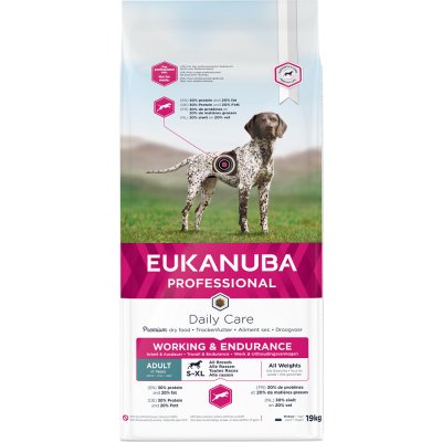 Eukanuba Daily Care Adult Working & Endurance 19 kg – Sleviste.cz