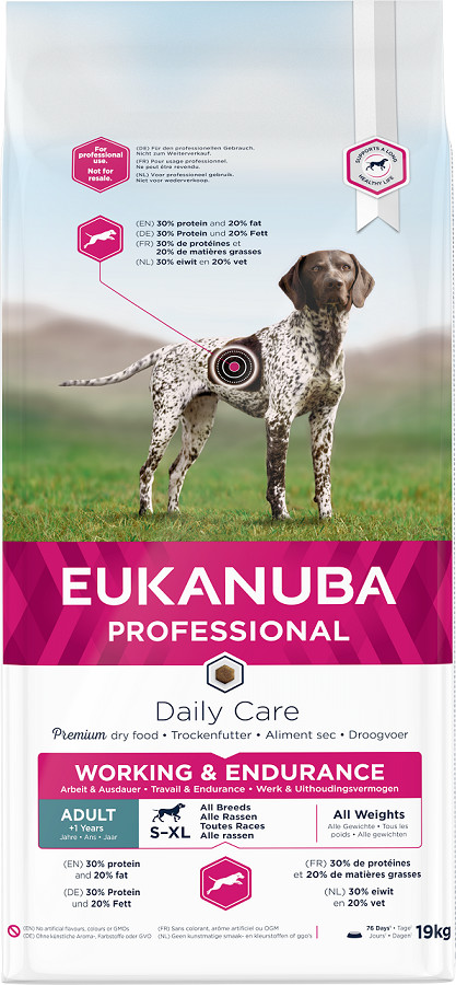 Eukanuba Daily Care Adult Working & Endurance 19 kg