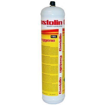 Castolin Oxygen 600826 O2 kyslíková láhev 1 litr 110 bar M12x1 pro miniautogeny – Zbozi.Blesk.cz