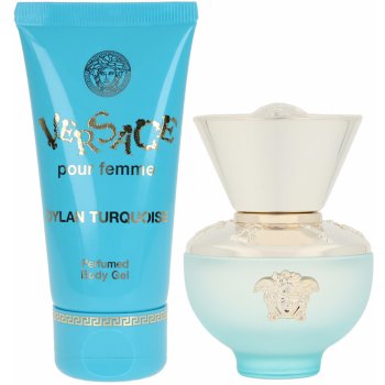 Versace Pour Femme Dylan Turquoise EDT 30 ml + sprchový gel 50 ml dárková sada