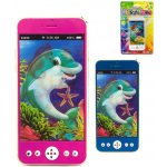 Teddies Mobil/telefon na baterie se světlem se zvukem – Zboží Dáma