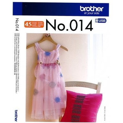 Příslušenství Brother vyšívací vzory č.14 křížkové výšivky – Hledejceny.cz