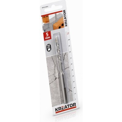 KREATOR KRT010902 - Vrták SDS PLUS do betonu 5x110 mm – Zboží Mobilmania