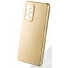 Pouzdro a kryt na mobilní telefon Pouzdro 1Mcz Metallic TPU Samsung Galaxy A53 5G zlaté
