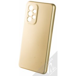 Pouzdro 1Mcz Metallic TPU Samsung Galaxy A53 5G zlaté