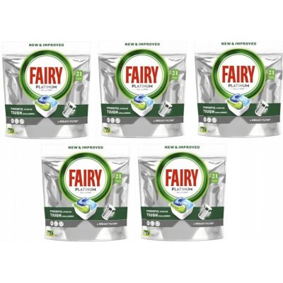 Fairy All in1 Platinum Original kapsle do myčky 21 ks – Zboží Mobilmania