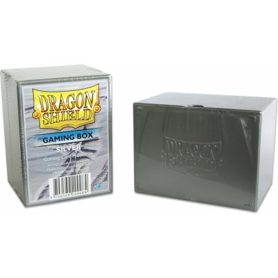 Arcane Tinmen Dragon Shield stříbrná krabička na 100 karet – Zboží Mobilmania